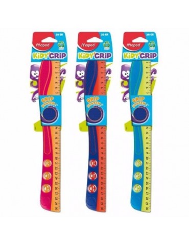 REGLA MAPED KIDY GRIP GOMA 30CM